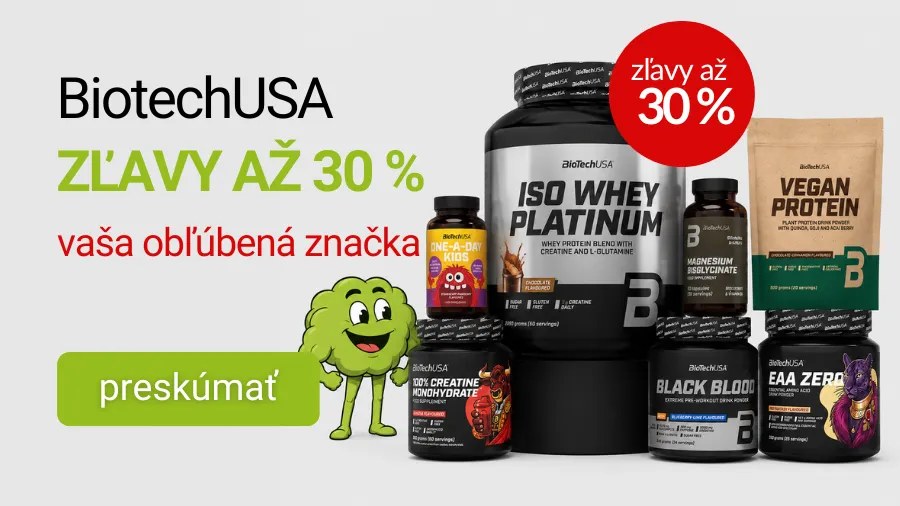 Zľavy až 30 % biotech USA