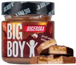 Big Boy Bigerska 220 g - Sladký arašídový krém s kakaem a slaným karamelem VÝPREDAJ 8.9.2026