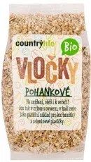 Country Life BIO Vločky pohankové 250g VÝPREDAJ 30.9.2026